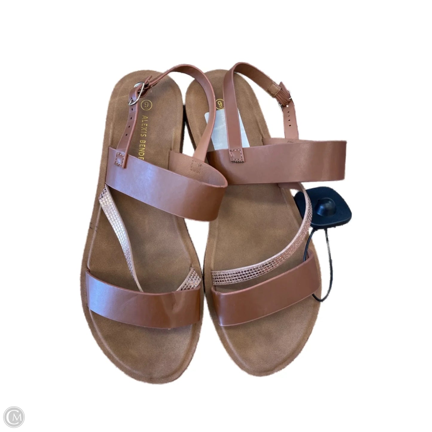 Sandals Flats By Alexis Bendel In Brown, Size: 9