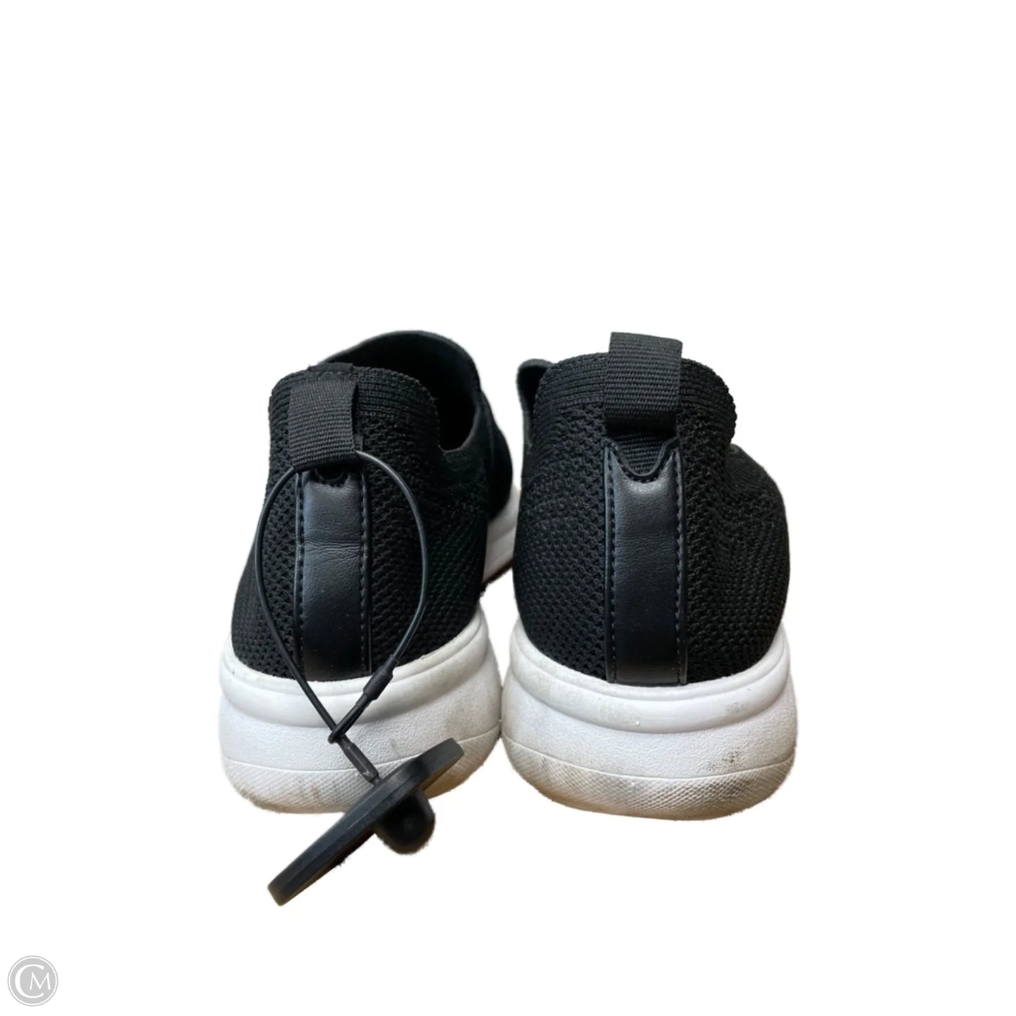 Shoes Flats By Clarks In Black & White, Size: 11