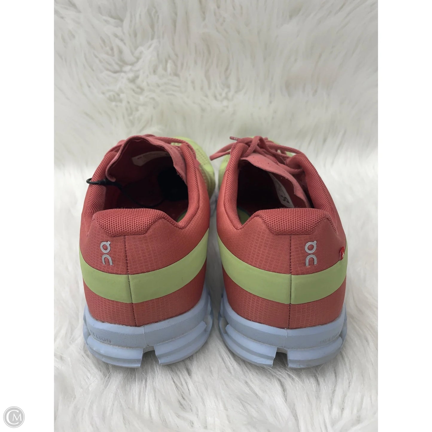Shoes Athletic By On In Green & Pink, Size: 11