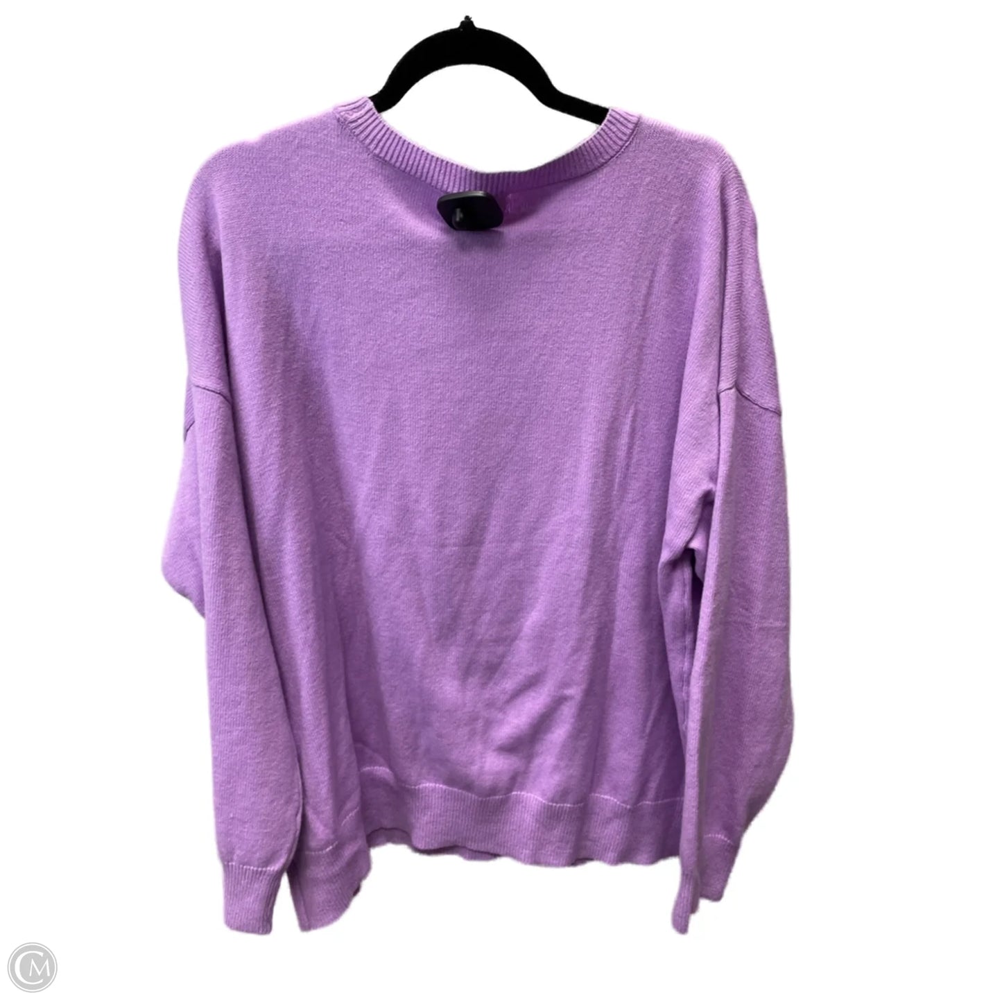 Sweater By On 34th - In Purple, Size: 3x