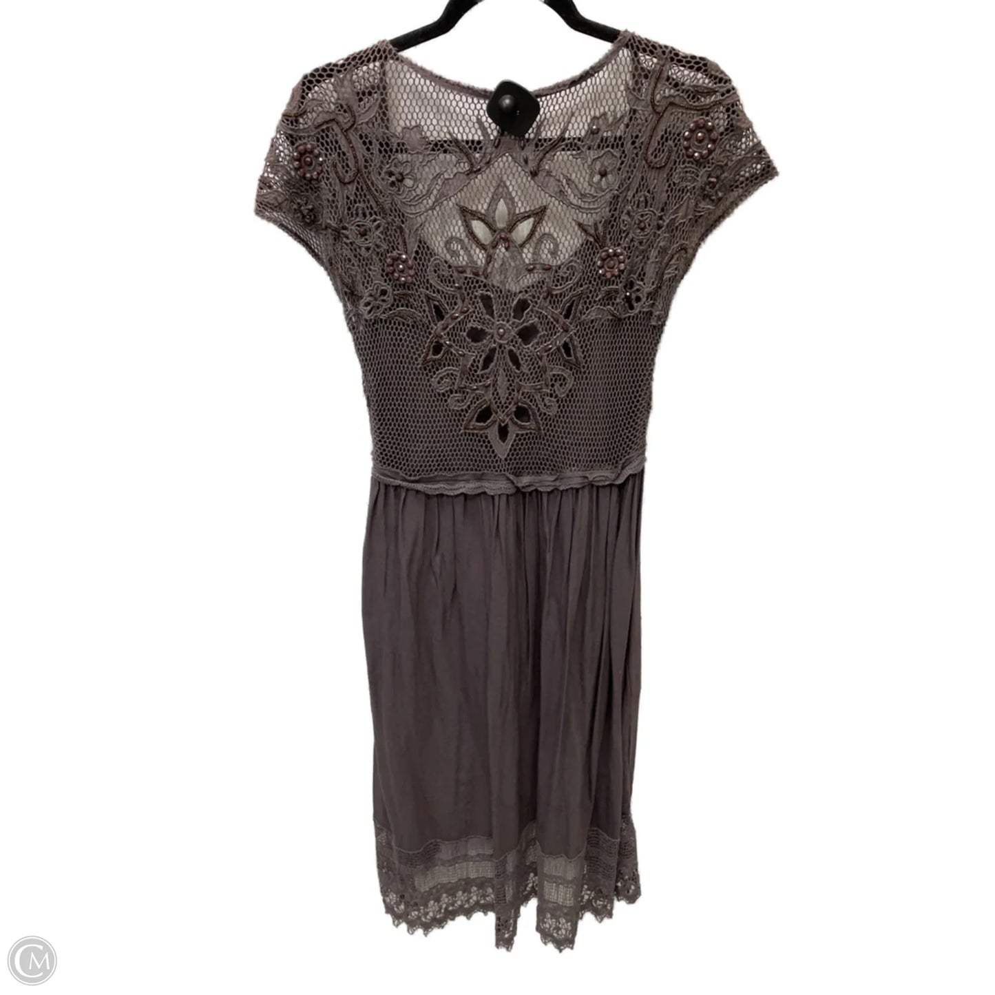 Dress Casual Midi By Free People In Grey, Size: S