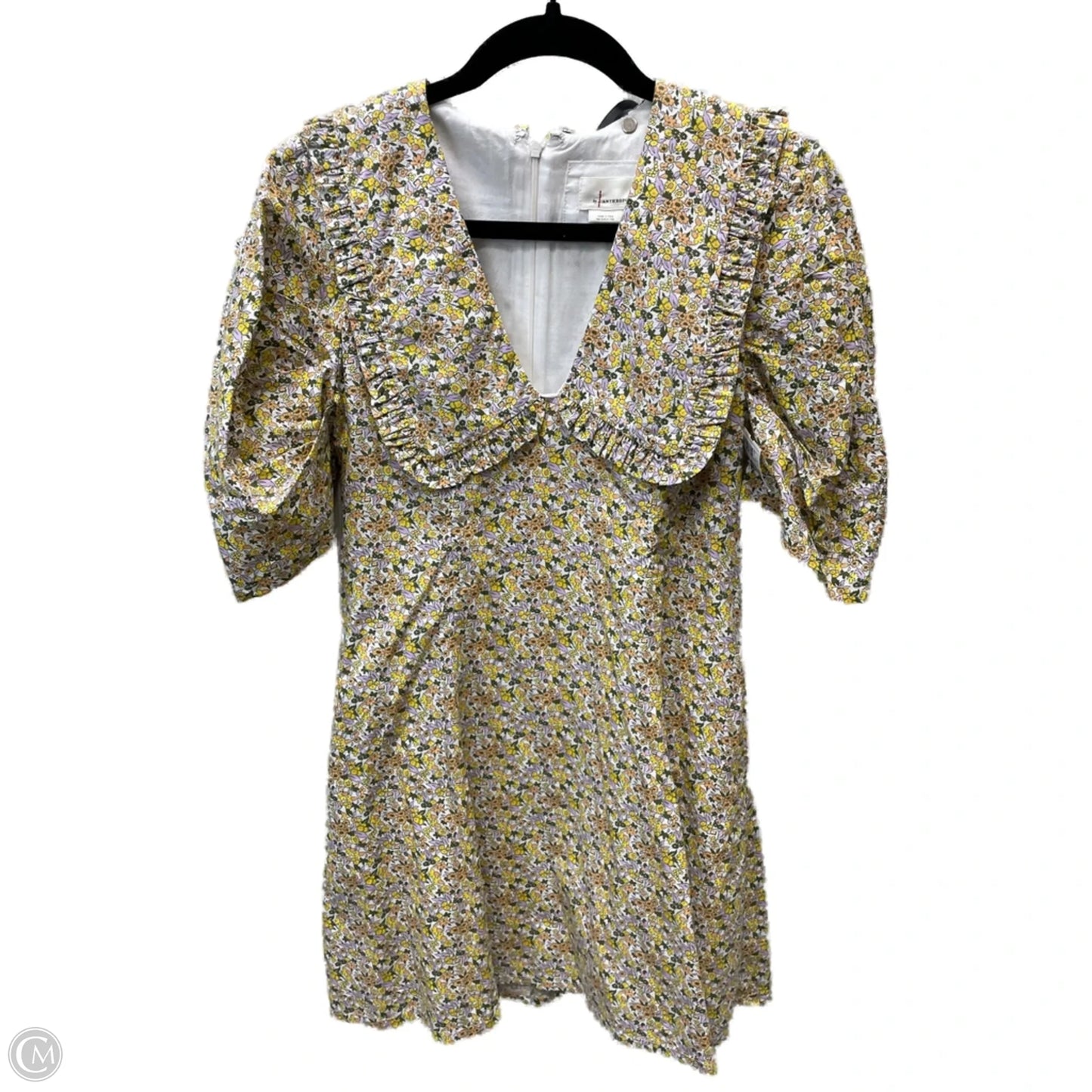 Dress Casual Short By Anthropologie In Floral Print, Size: S