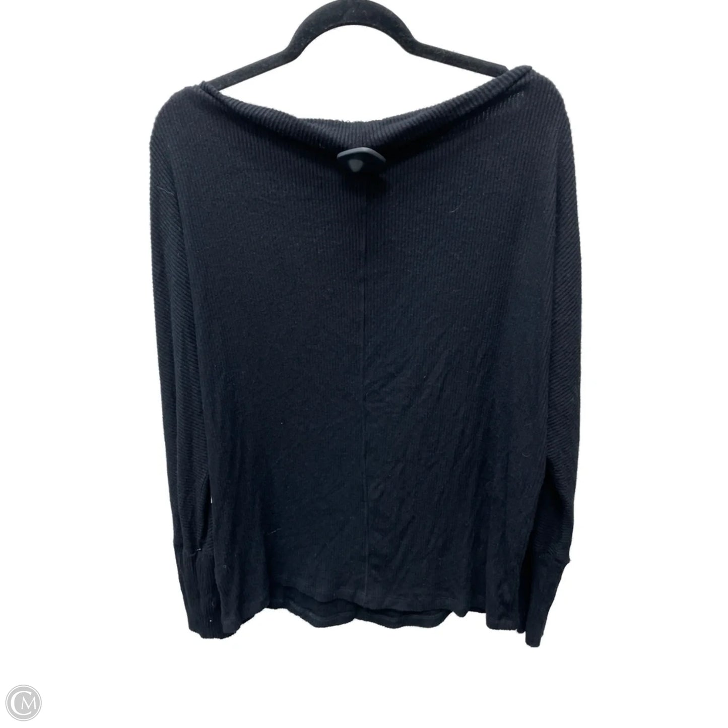 Top Long Sleeve By Velvet By Graham & Spencer In Black, Size: L