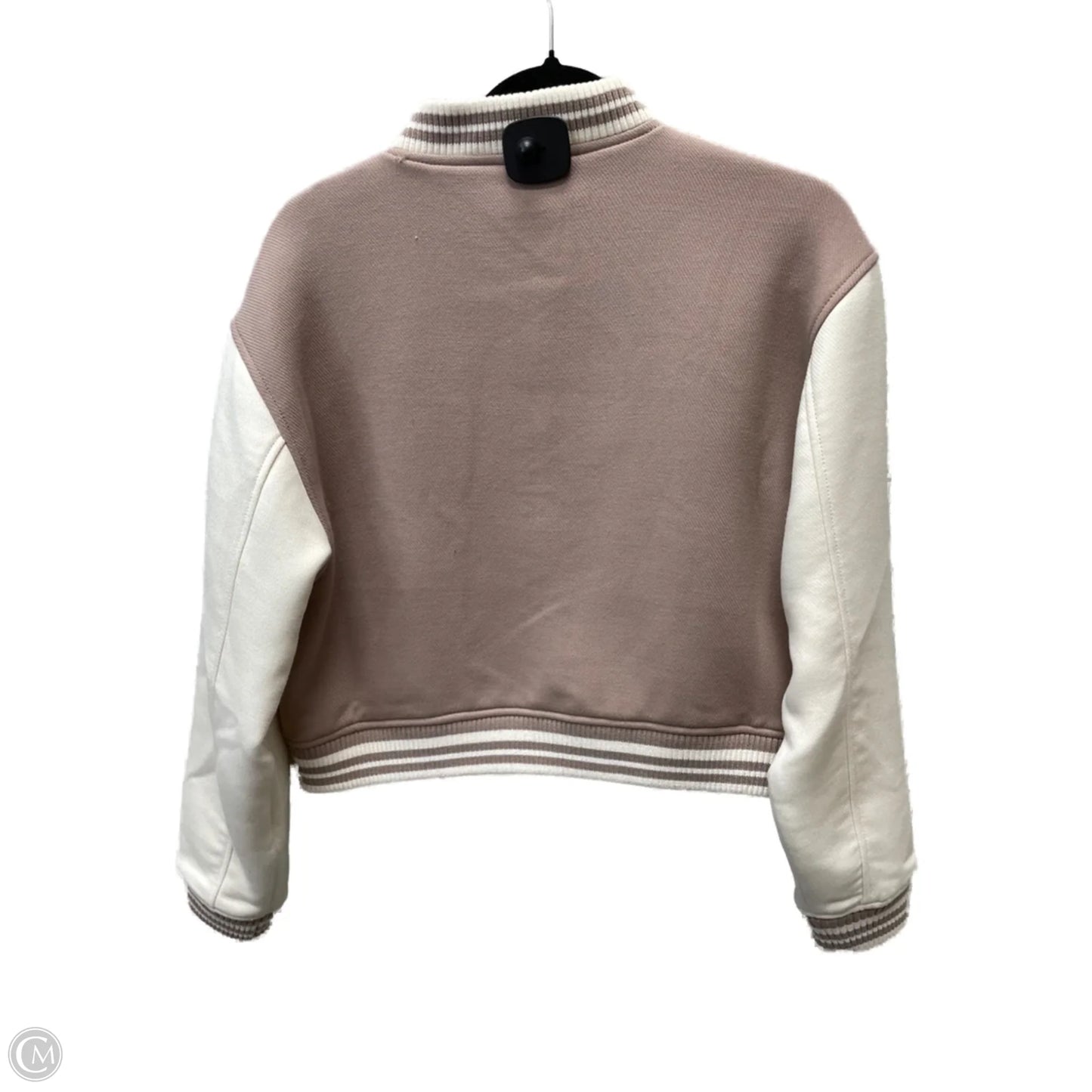 Jacket Other By Loft In Tan & White, Size: S