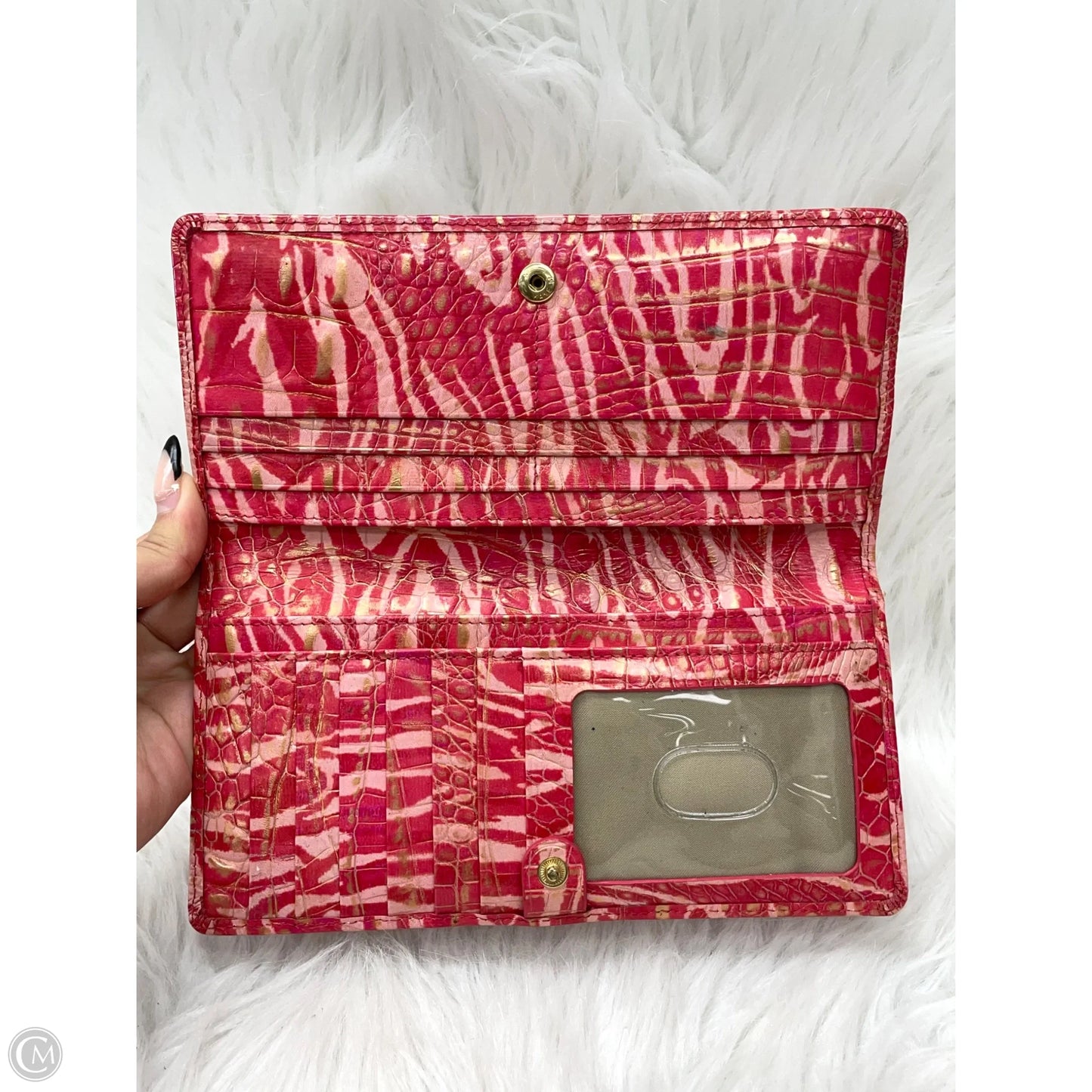 Wallet Designer By Brahmin, Size: Medium