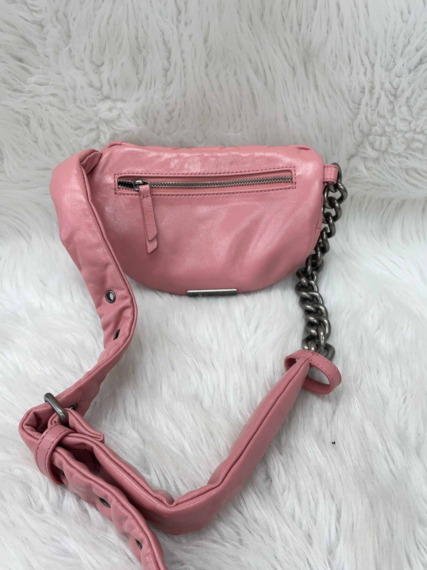 BELT BAG DESIGNER by KURT GEIGER In PINK, Size: MEDIUM