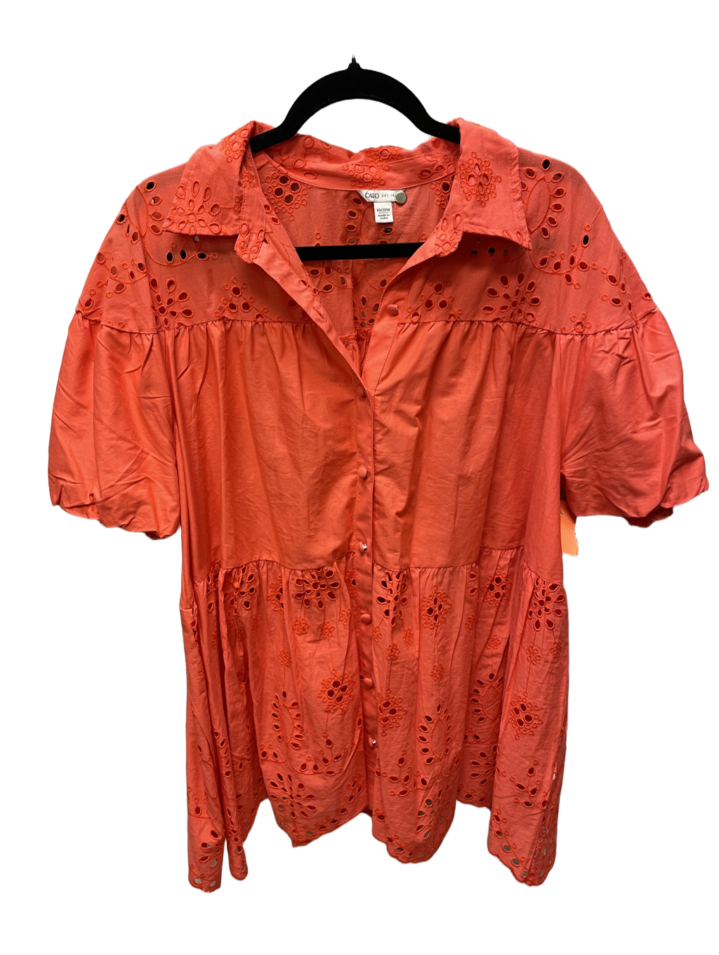 Top Short Sleeve By Cato Size: 2x