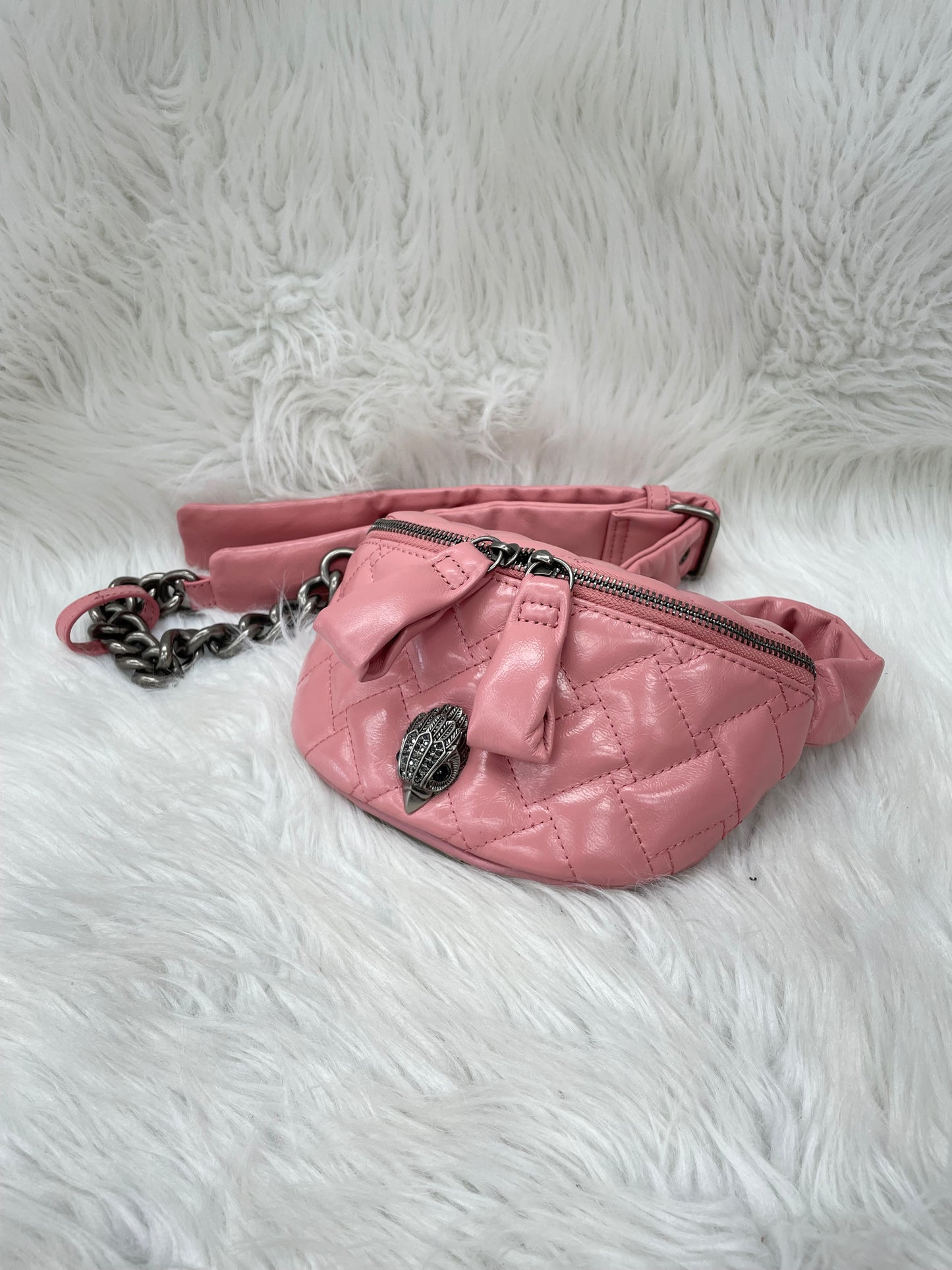 BELT BAG DESIGNER by KURT GEIGER In PINK, Size: MEDIUM