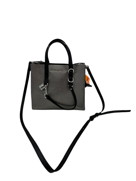 Crossbody Luxury Designer By Marc Jacobs In Silver, Size:Medium