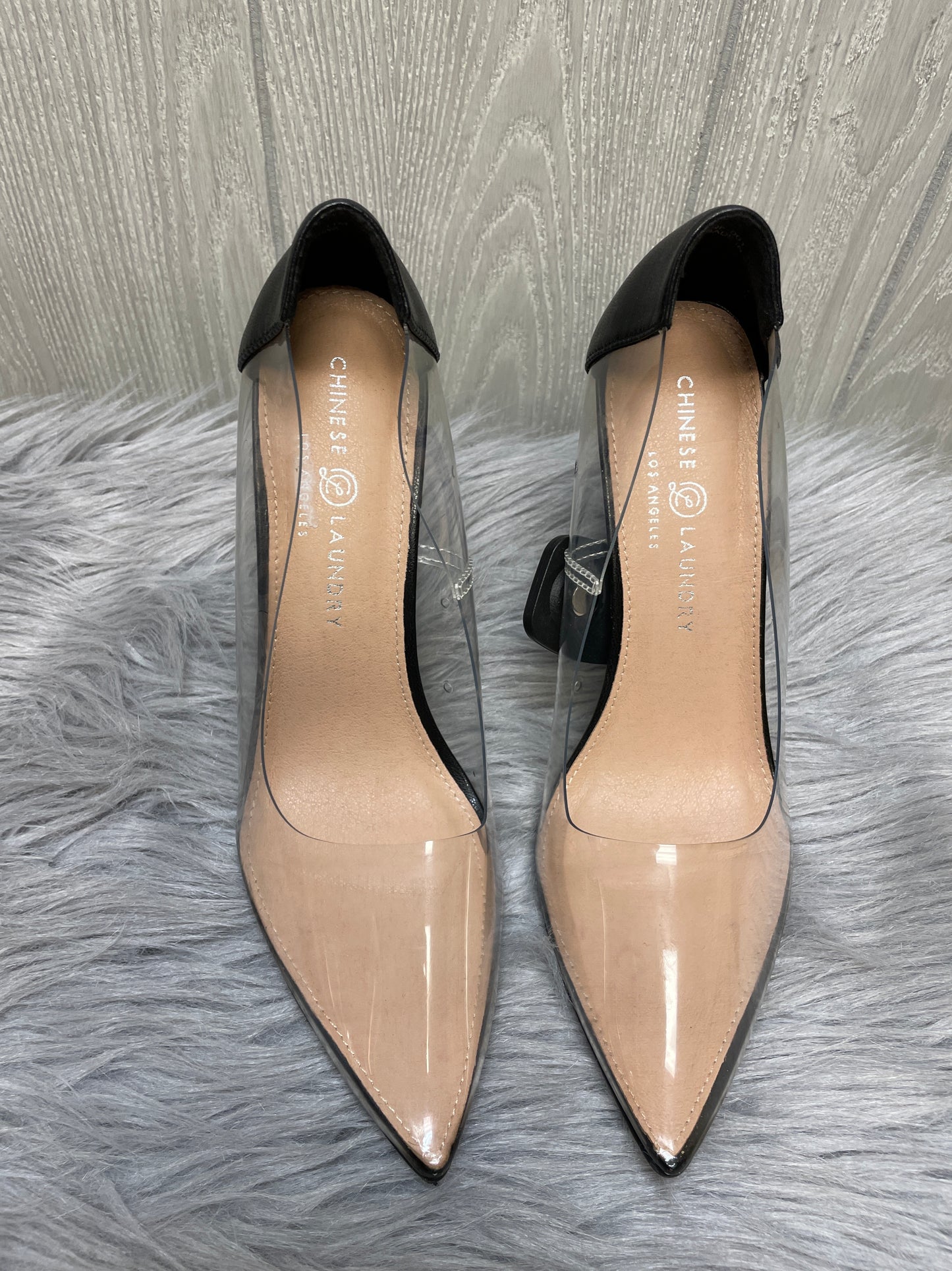 Black Shoes Heels Stiletto Chinese Laundry, Size 10