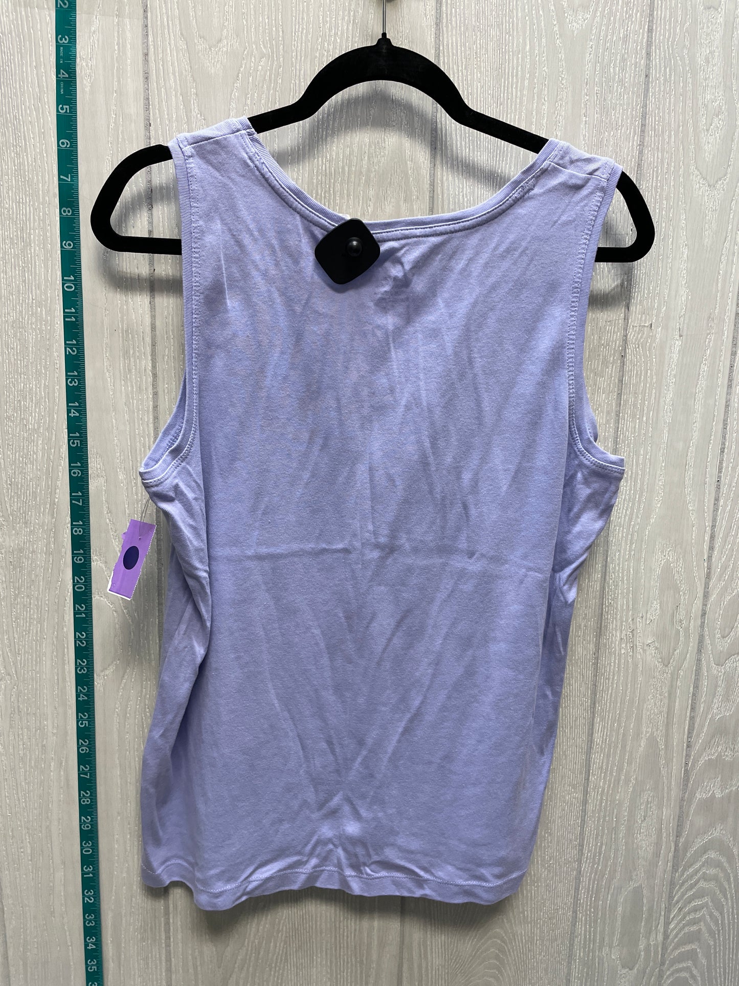 Purple Top Sleeveless Chicos, Size S