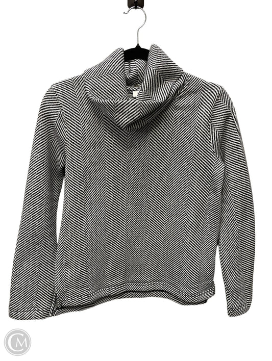 Sweater By J. Crew In Black & White, Size: Xs