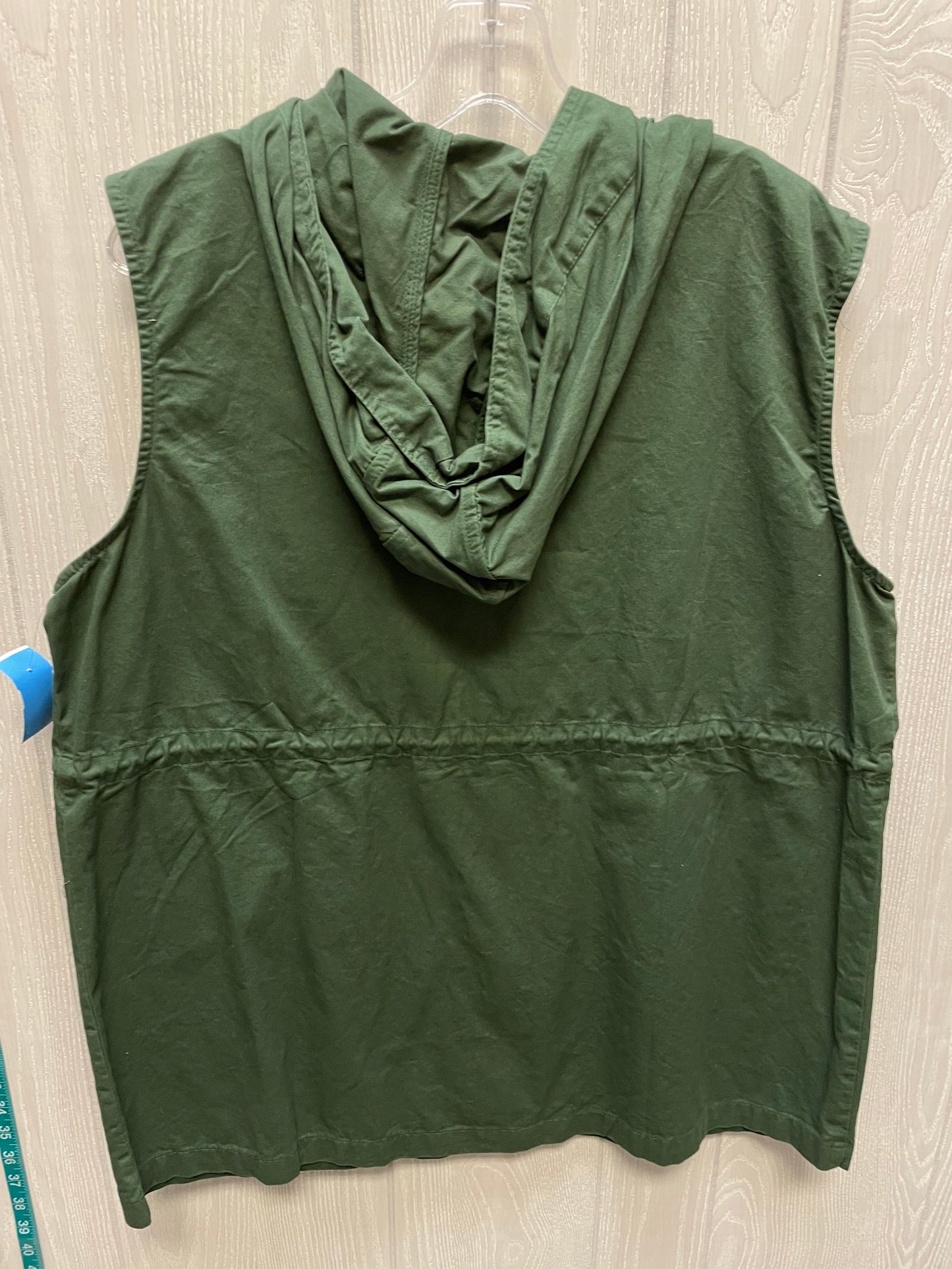 Vest Other By Zenana Outfitters In Green, Size: 1x