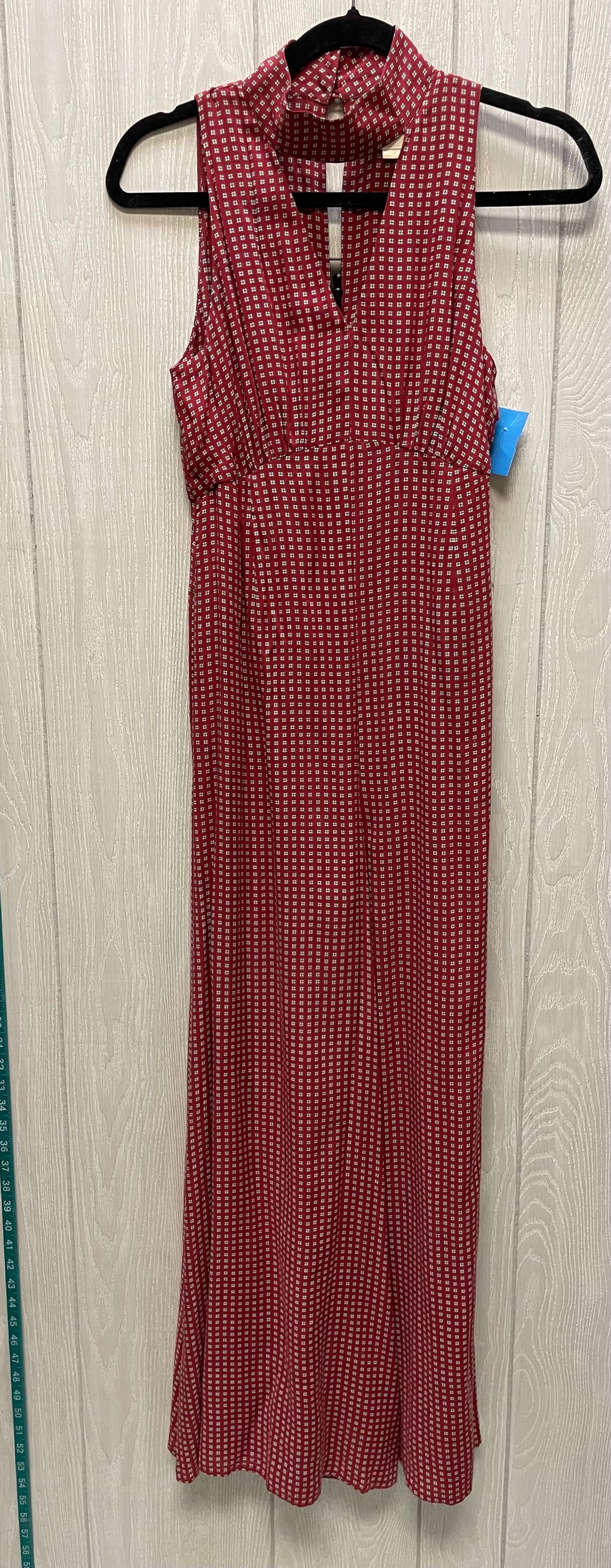 Jumpsuit By Maeve In Red & White, Size: S