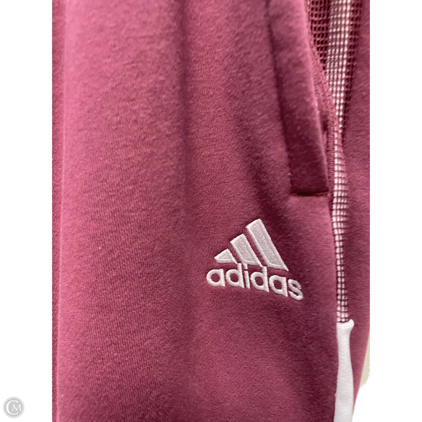 Athletic Pants By Adidas In Maroon, Size: 3x