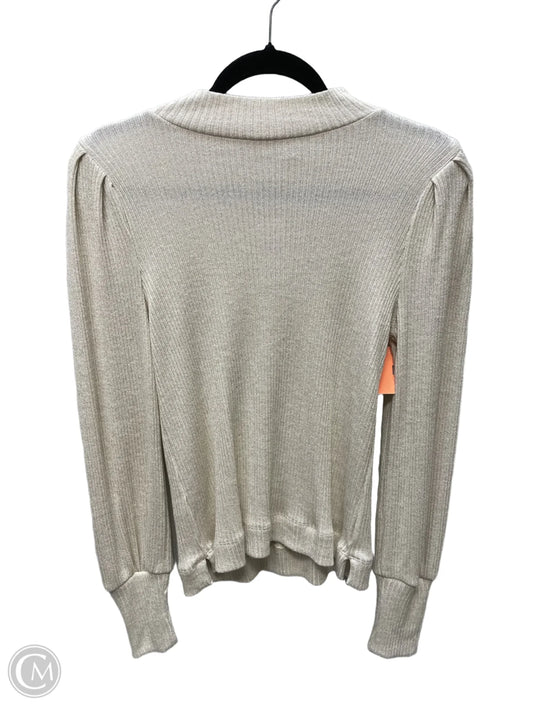 Sweater By Loft In Gold, Size: Xs