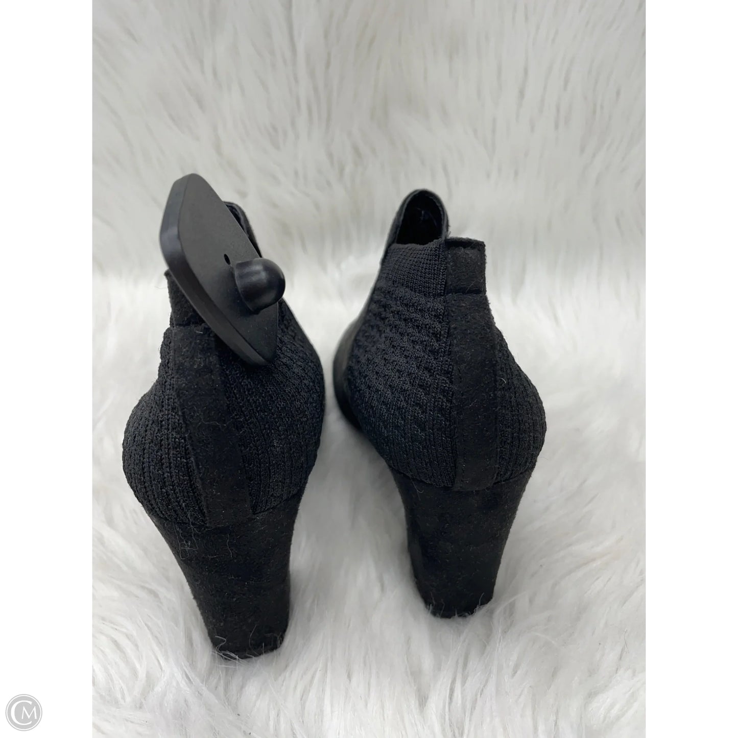 Boots Ankle Heels By Impo In Black, Size: 7.5