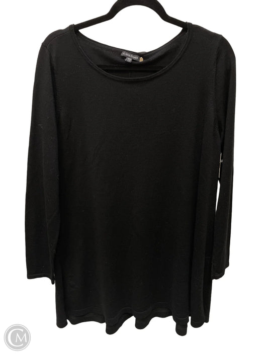 Sweater By Eileen Fisher In Black, Size: L
