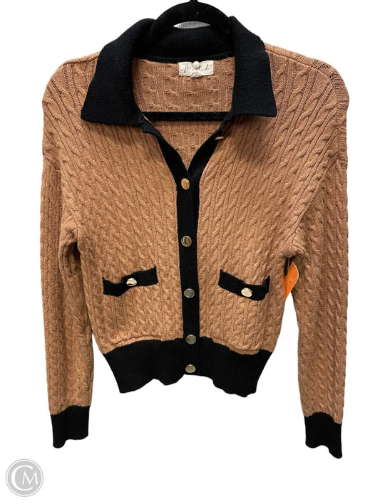 Sweater Cardigan By Marled In Brown, Size: S