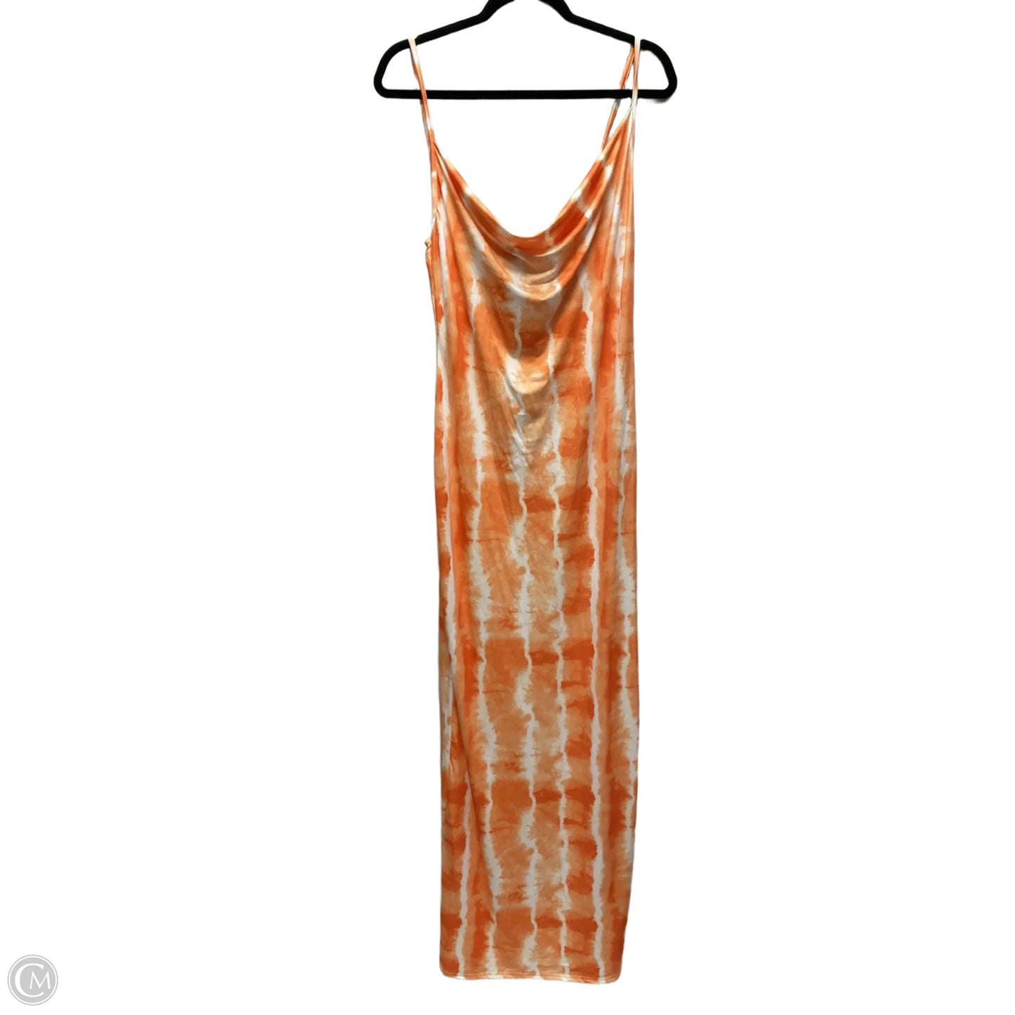 Dress Casual Maxi By Pretty Little Thing In Tie Dye Print, Size: L