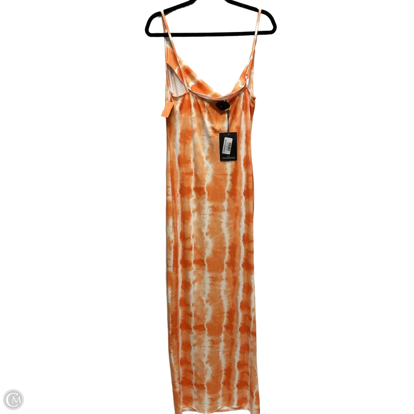 Dress Casual Maxi By Pretty Little Thing In Tie Dye Print, Size: L