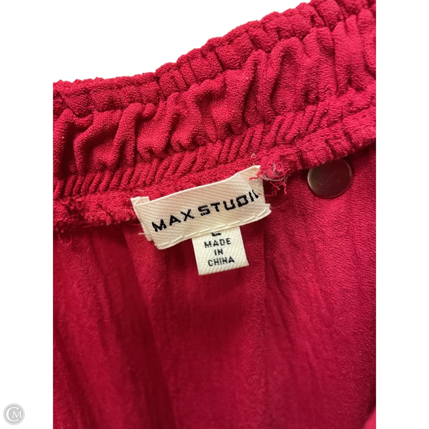 Dress Casual Maxi By Max Studio In Red, Size: L