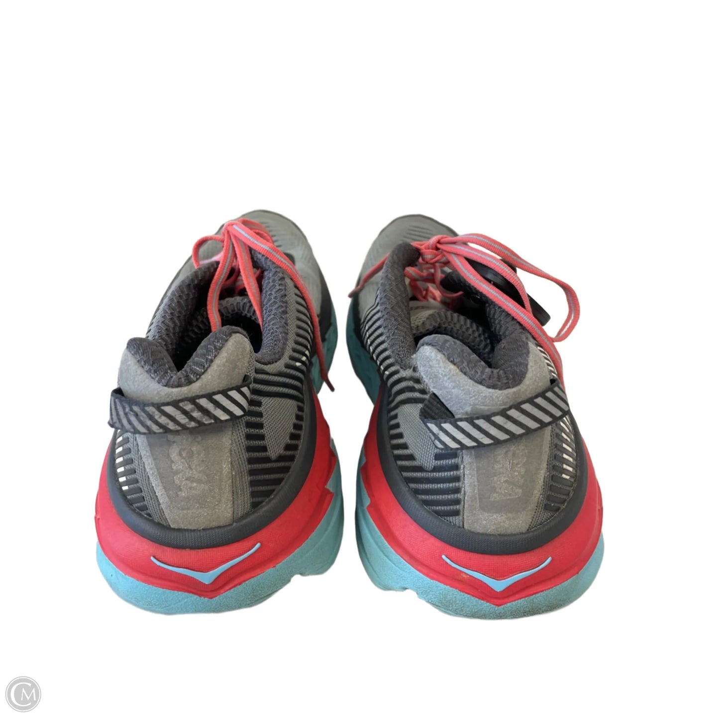 Shoes Athletic By Hoka In Grey & Pink, Size: 9