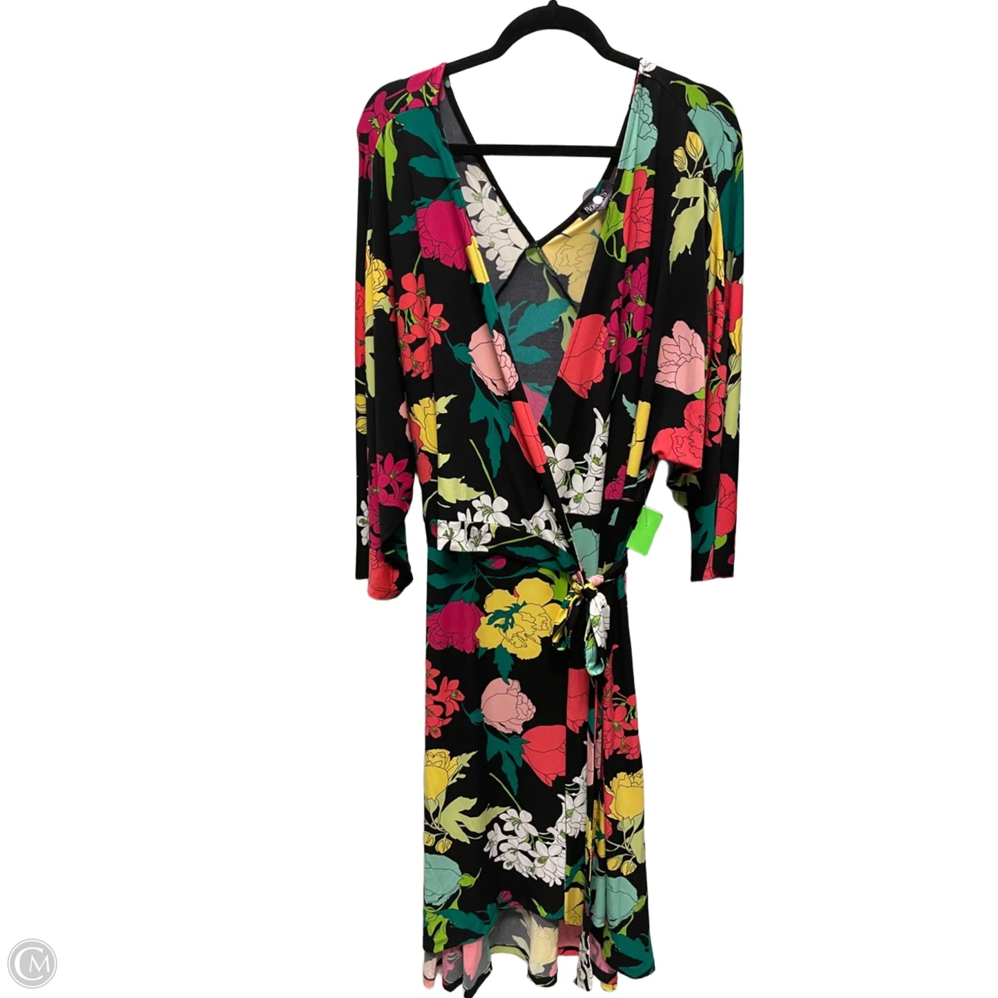 Dress Casual Short By Roamans In Floral Print, Size: 3x