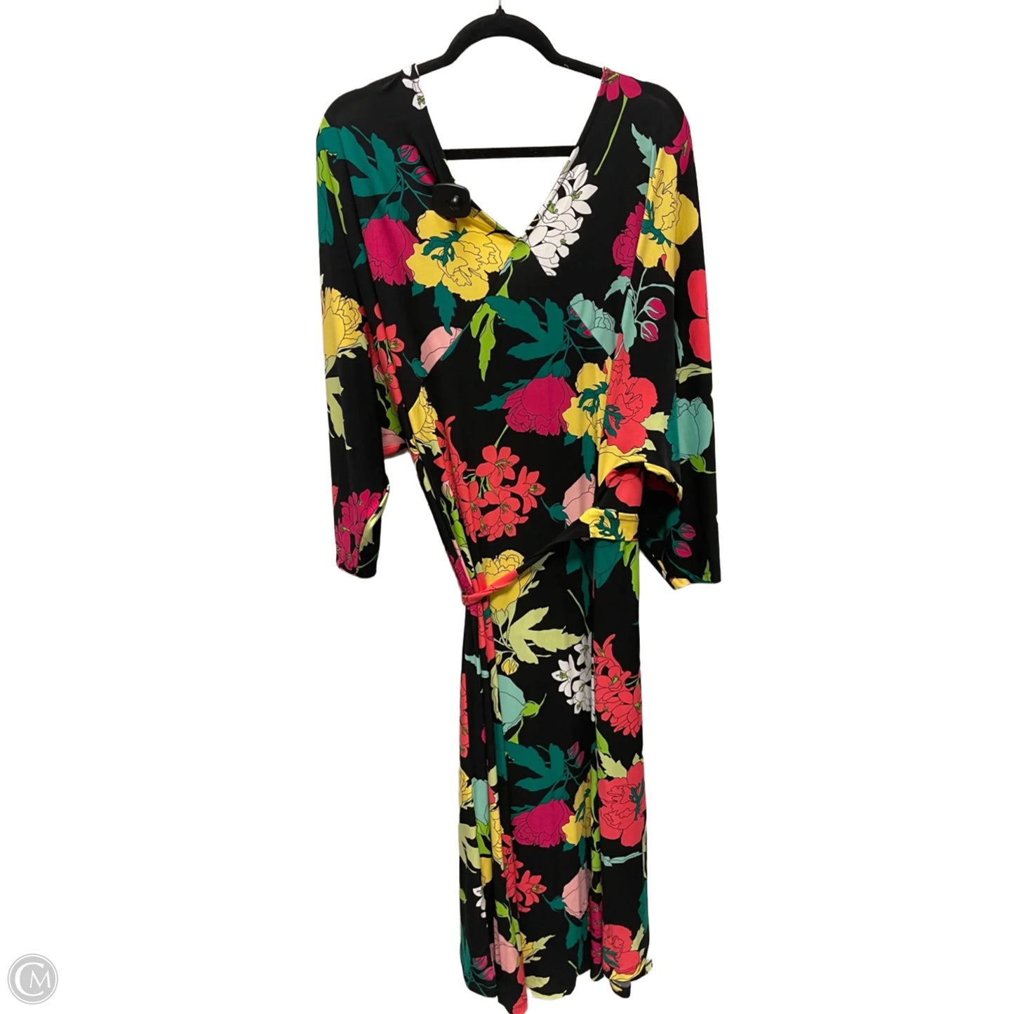Dress Casual Short By Roamans In Floral Print, Size: 3x