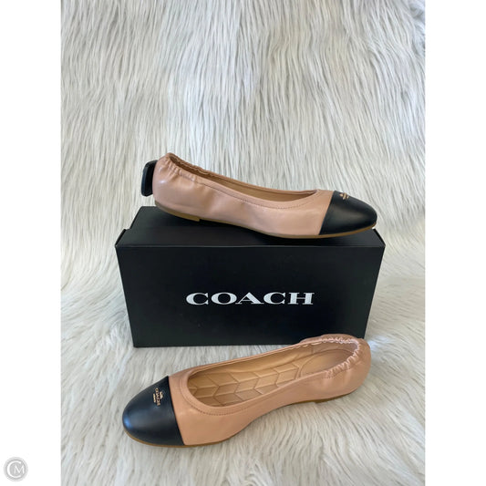 Shoes Designer By Coach In Black & Tan, Size: 11