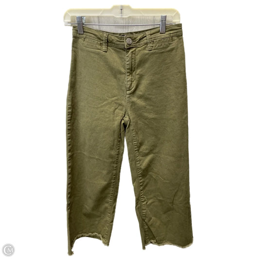 Pants Cropped By Bdg In Green, Size: 2