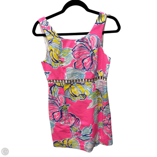 Dress Designer By Lilly Pulitzer In Floral Print, Size: Xs