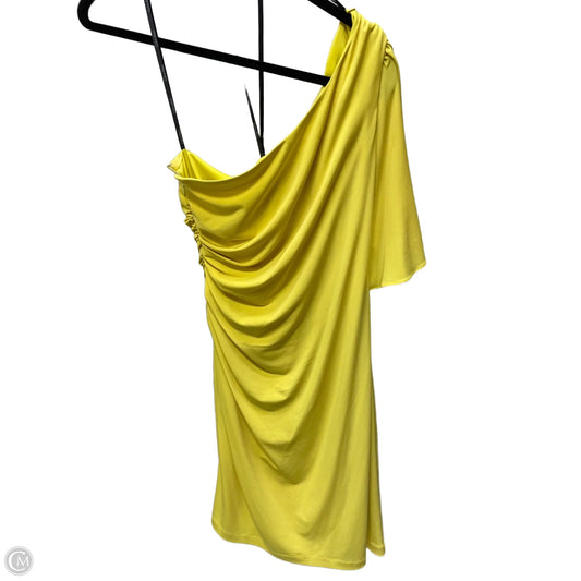 Dress Party Short By Calvin Klein In Yellow, Size: S