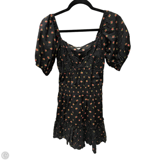 Dress Casual Short By Asos In Floral Print, Size: S
