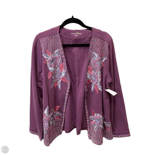Jacket Other By Soft Surroundings In Floral Print, Size: M