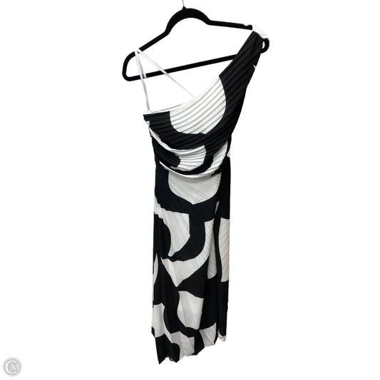 Dress Party Long By Nicole Miller In Black & White, Size: L