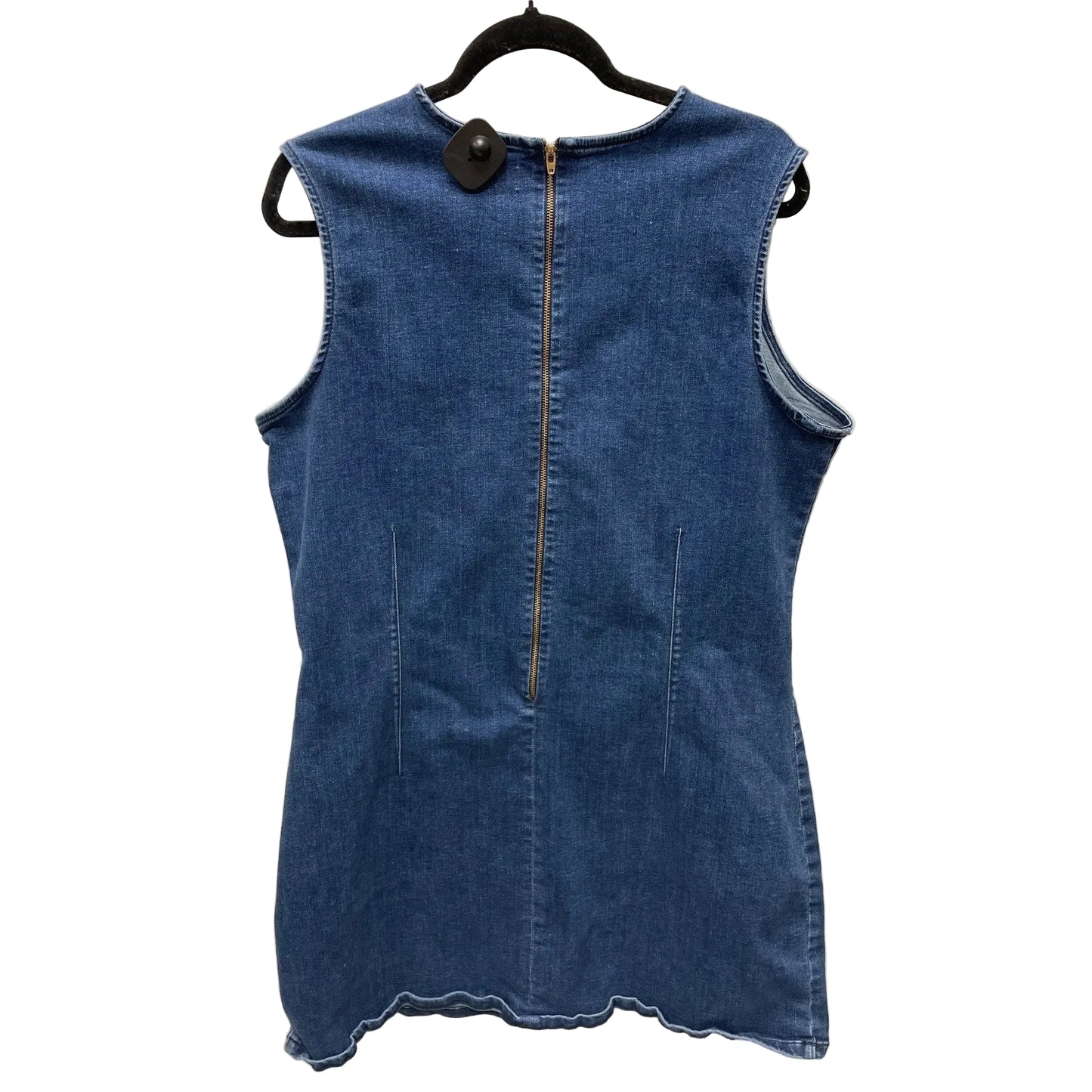 Dress Casual Short By Ana In Blue Denim, Size: 1x