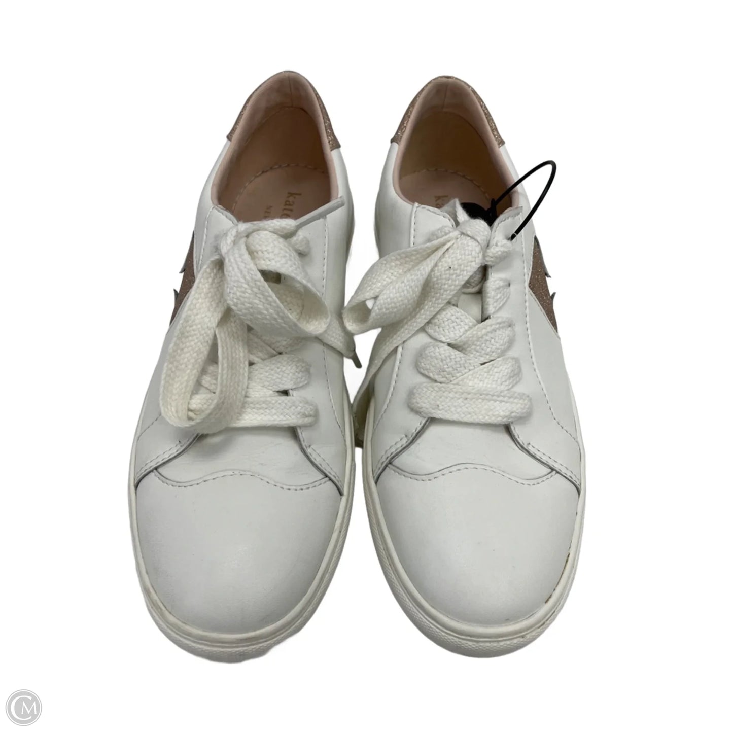 Shoes Designer By Kate Spade In Pink & White, Size: 10