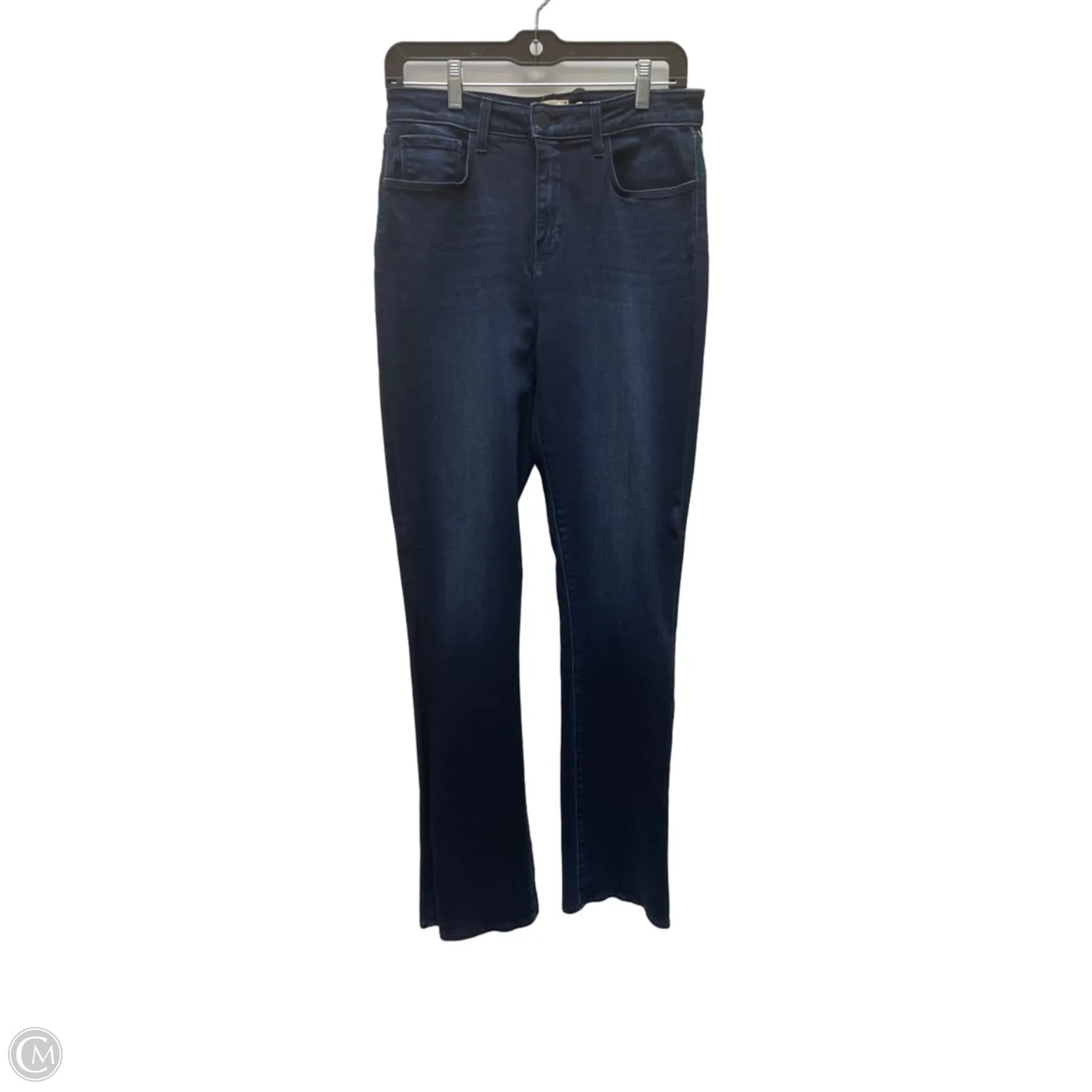Jeans Flared By L Agence In Blue Denim, Size: 8