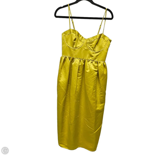 Dress Casual Short By Future Collective In Yellow, Size: M