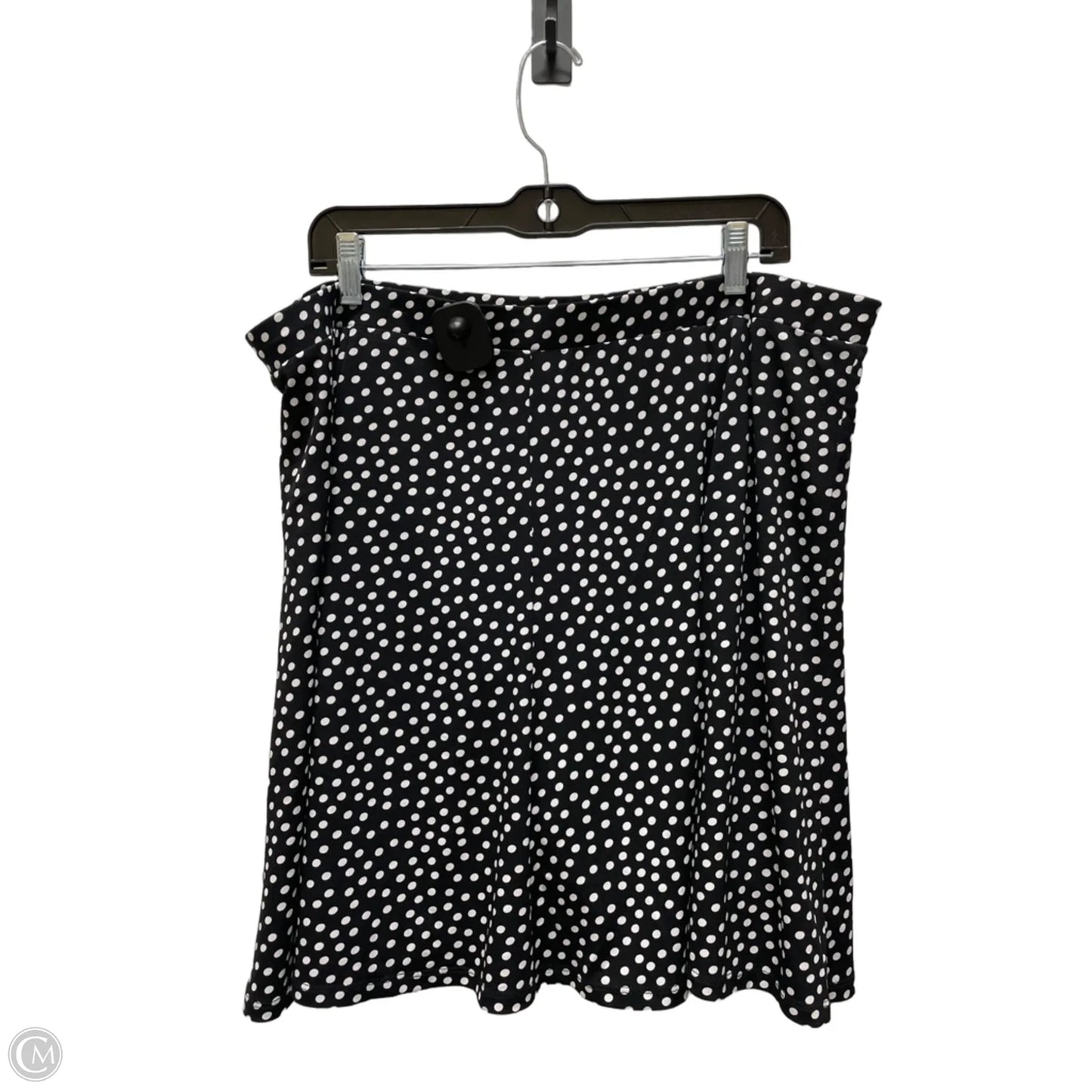 Skort By Susan Graver In Polkadot Pattern, Size: 18