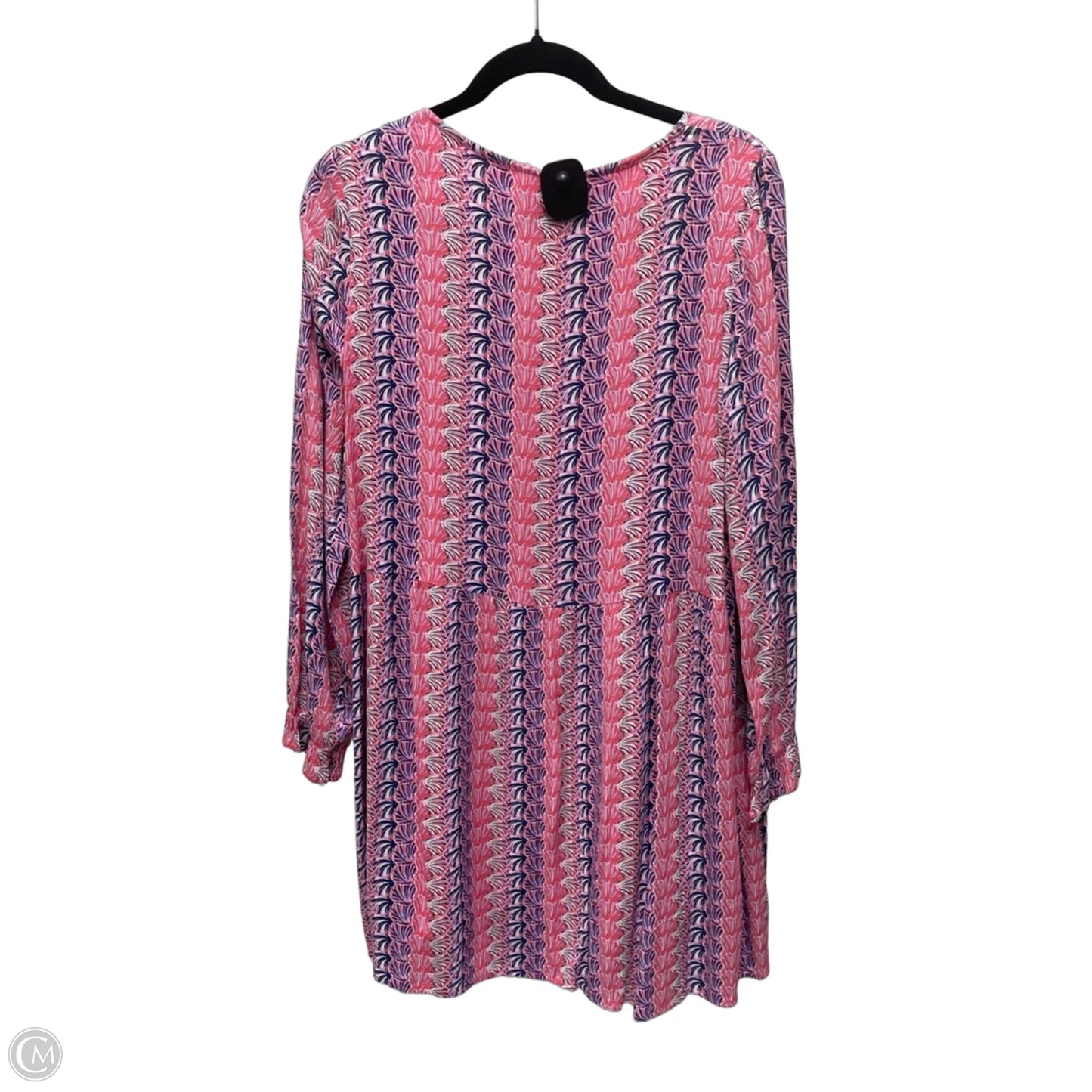 Dress Casual Short By Simply Southern In Geometric Pattern, Size: M