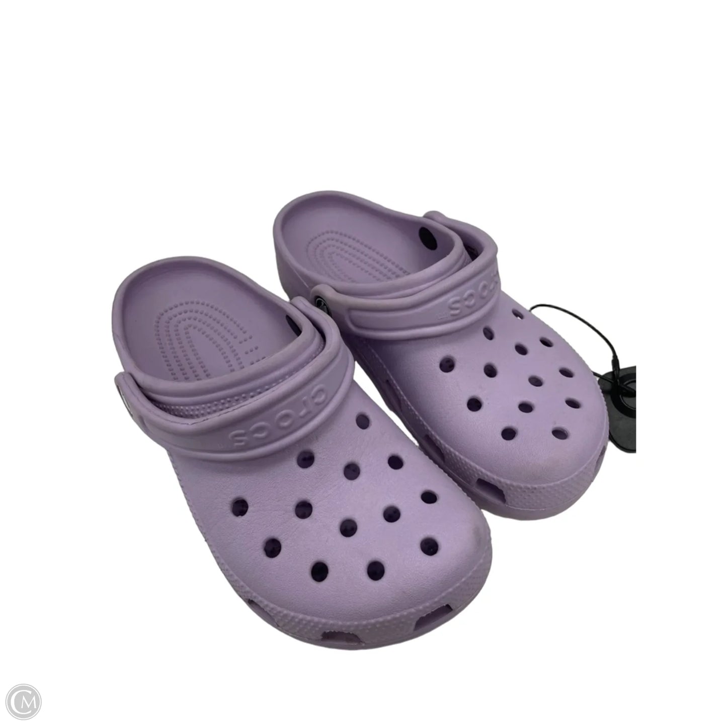 Shoes Flats By Crocs In Purple, Size: 6