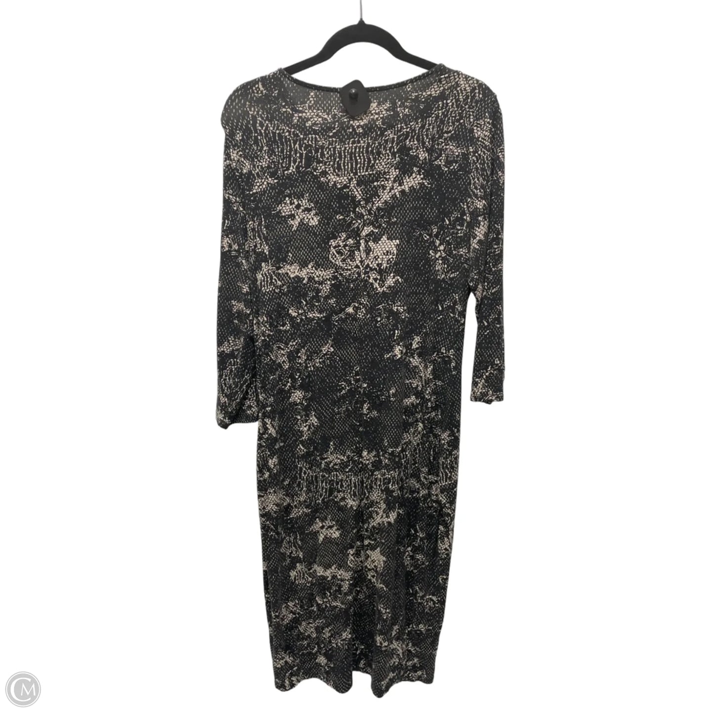 Dress Casual Short By Ann Taylor In Black & Tan, Size: L