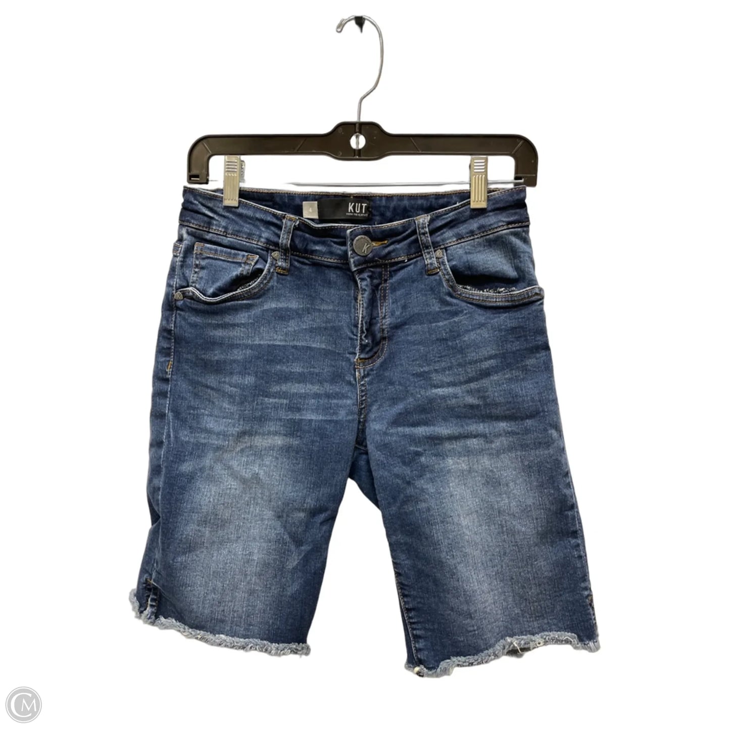 Shorts By Kut In Blue Denim, Size: 4