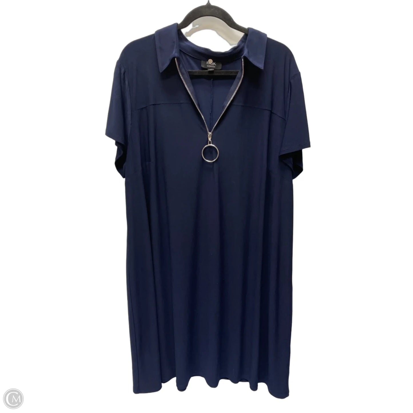 Dress Casual Short By Msk In Navy, Size: 3x