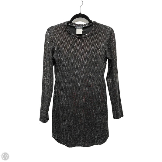 Dress Party Short By B. Darlin In Black & Silver, Size: M