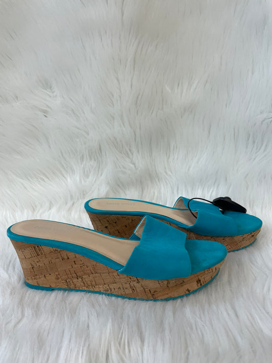 Sandals Heels Wedge By Nine West  Size: 7.5