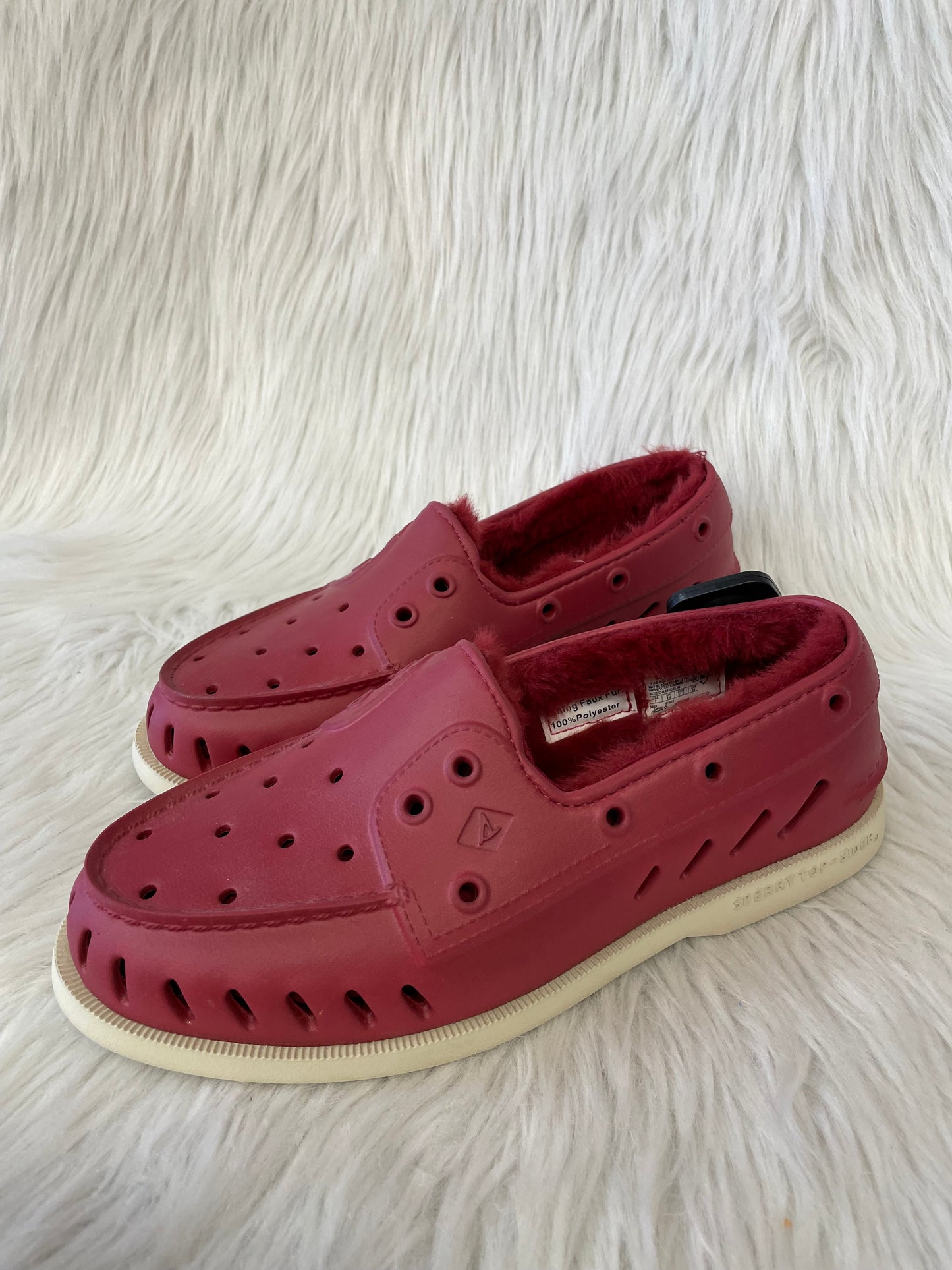 Shoes Flats By Sperry In Red, Size: 7