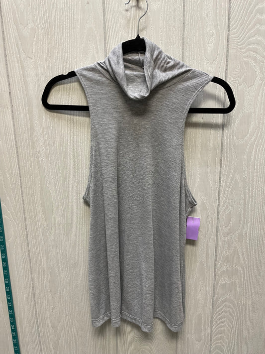 Top Sleeveless By Free People In Grey, Size: M